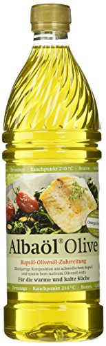 ALBAÖL OLIVE - Rapsöl-Olivenöl-Zubereitung der Profiköche 750ml, 6er Pack (6 x 750ml) Cover