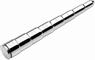Stainless Steel Urethral Sounds 3.54 Inch Long Penis Plug Metal Trapezoidal Urethral Dilator Adult Sex Toys for Men Urethra Plug (Medium)