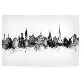 artboxONE Poster 30x20 cm Städte Lüneburg Germany Skyline 