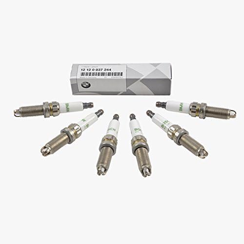 BMW Spark Plugs Plug Set High Power Genuine Original 37244/ZGR (6pcs)