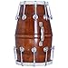 SHREYAS Dholak 18 - Bolt-Tuned, Mango Wood, Brown, Hand Made Indian, Kirtan, Mantra