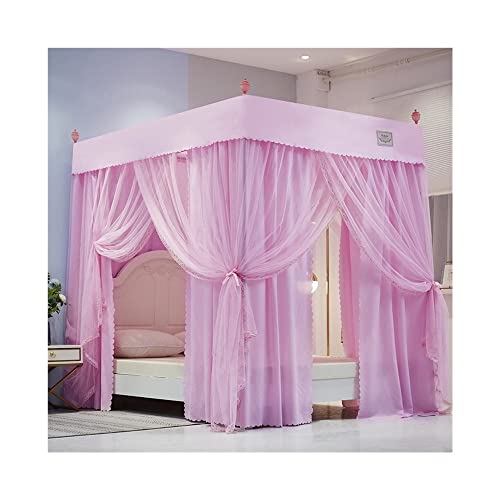 Soporte para cama queen con mosquitera de 1,8m opaca 2
