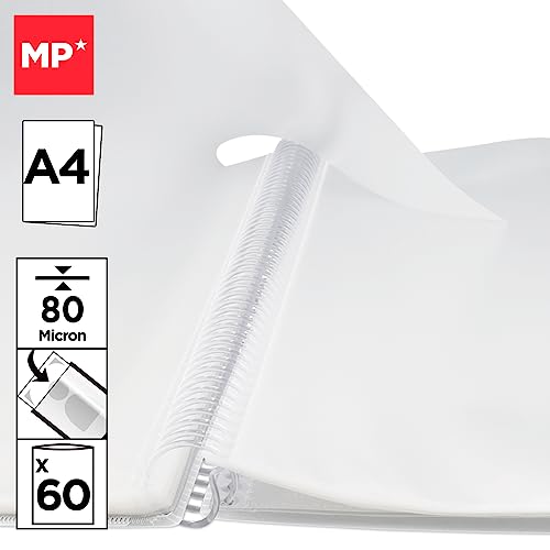 Classeur à pochettes 80 microns rigide MP PC510F protège-document A4 personnalisable