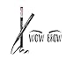 Produktbild Pamura - Wow Brow - Augenbrauenstift wasserfest - wischfest - schweißresistent - Tattoo Augenbrauenstift - Microblading Augenbrauenstift - Permanent Make Up - 4Punkt Spitze - Braun
