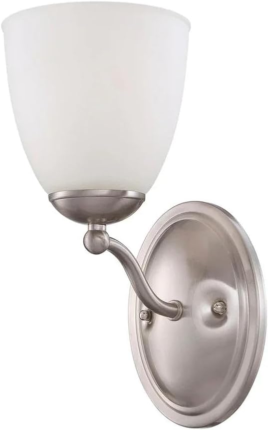 Nuvo Lighting 60/5038 Patton Three Light Pendant 60 Watt A19 Max. Frosted Glass Brushed Nickel Fixture