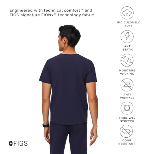 Image of FIGS Chisec Scrub Top for Men