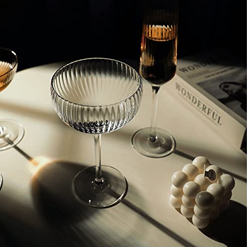 Copos De Cristal Para Vinho E Coquetel, Vidro De Cristal Lapidado Com Diamante-7-conjunto de 6