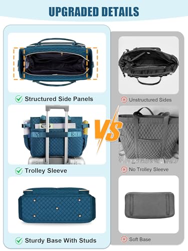 FIORETTO Self-Standing Tote with Zip Closure