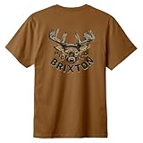 berikon  Brixton Berick - Maglietta sartoriale, colore: Rame lavato, Rame Lavato, XX-Large