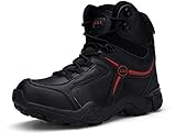  QJRRX Herren Militärstiefel Taktische Kampfstiefel Special Force Army Training Schuhe seitlicher Reißverschluss 39-46