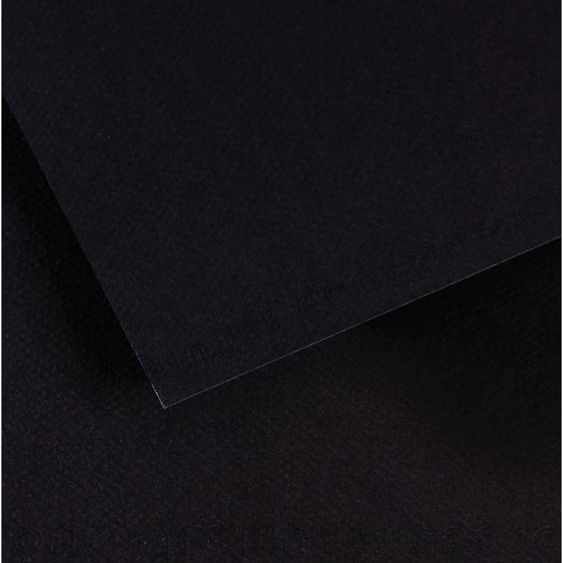 Paquet de 10 feuilles Mi-Teintes CANSON 50 x 65 cm 160 g coloris noir