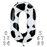 Taille du produit: Les ballons de vache noir et blanc mesurent environ 101,6 cm, faciles à transporter et à plier.