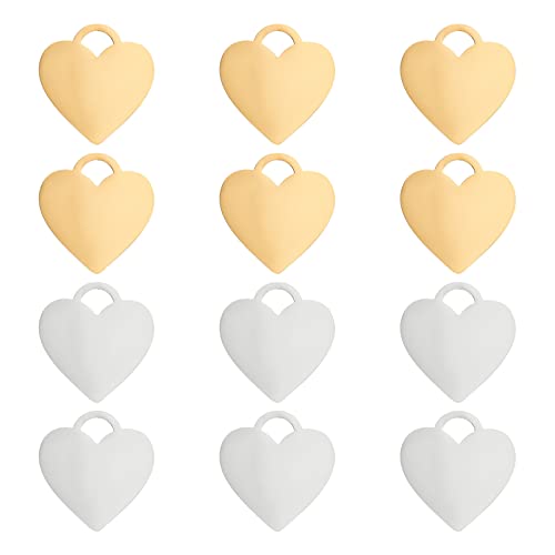 Pendentifs plats vierges acier inoxydable fabrication bijoux charms 26mm