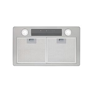 Cata Modelo GL 45 X | 4 velocidades de extracción, 3 + 1 turbo | Campana Extractora Cocina 820m3/h-340m/h | [Clase de eficiencia energética A], Acabado en Acero Inoxidable, INOX