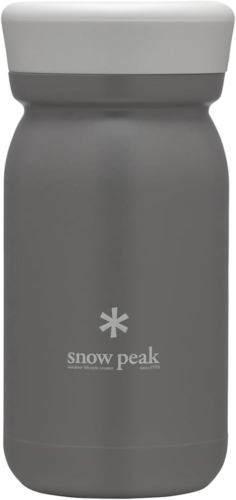 2本セット】新品未使用 peak 真空ボトル タイプM350 クリア