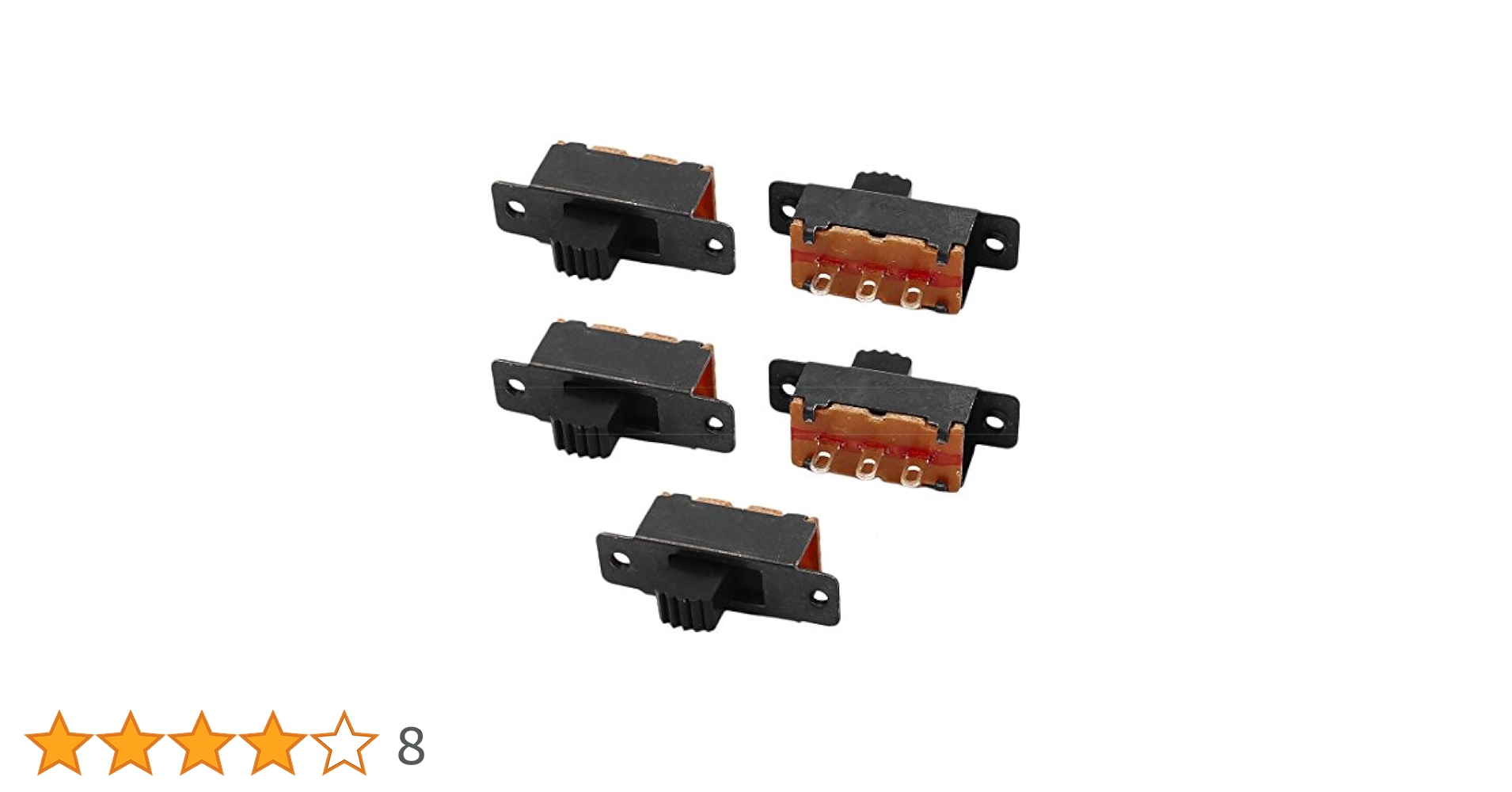 Amazon | uxcell マイクロスライドスイッチ トグルスイッチ