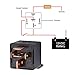 EHDIS Relay 12v 5 Pin Car Relay 80A Truck Boat Van Vehicle Automotive Relay 12V Switch Model JD2912-1Z-12VDC 80A 14VDC [2 Pack]
