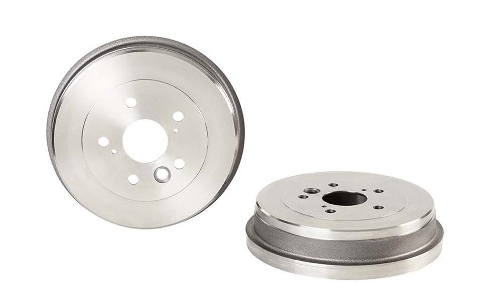 2x BREMBO Tamburo freno 14.A703.10 hinten
