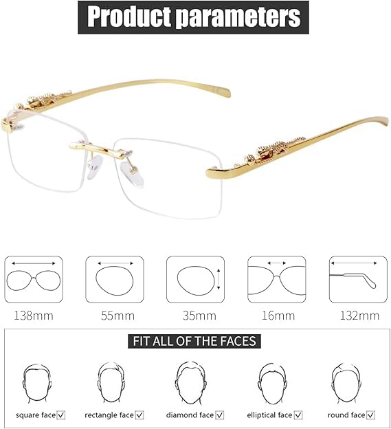 Image of Honey Singh & Mc Stan Vintage Rimless Square Sun Glasses UV Protection Men's & Women's Shade Trendy Metal Frameless.