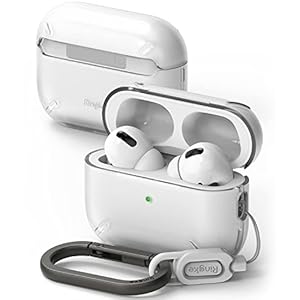 Ringke Layered Case Compatibel met AirPods Pro 2, Hoesje Mat Slank Beschermende PC Hoes voor AirPods Pro 2e Generatie – Matte Clear