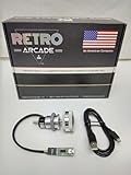 SpinTrack Arcade USB Spinner kit by RetroArcade.us, Perfect for MAME and Jamma Systems (Silver)