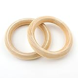 Perlinshop - Versand aus Deutschland mit Verfolgungsnummer. Unbemalt holzringe natur.