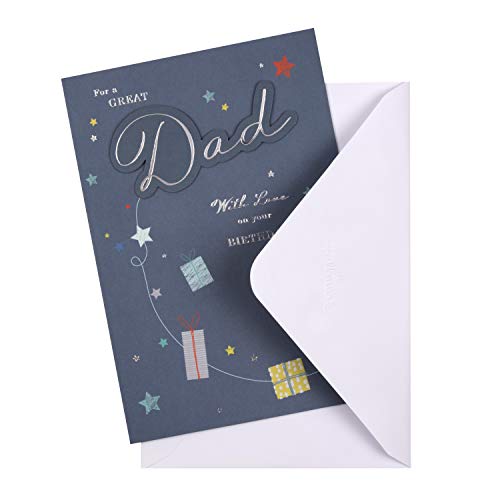 Birthday-Card-for-Dad-from-Hallmark-3D-Text-Design