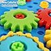 IIROMECI Gears Toys for Kids Ages 4-8, STEM Educational Construction Toys, Super Building Toy Set for Boys and Girls, Engineering Building Blocks Creative Learning Toy Set