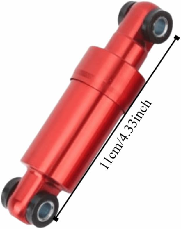 Aluminum Alloy Hydraulic Shock Absorbers - 110mm Hole Center Distance, Universal Fit for Electric Scooters & Bikes, Enhanced Stability & Comfort Ride