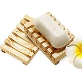 badezimmer regal teakholz Handgefertigt aus natürlichem Hartholz: Dieses schöne Holz hat wenig bis keinen Geruch, so dass es keine der duftenden Kräuterseifen verunreinigt, die Sie darauf platzieren, und Ihre Seife wird nie mehr in kleine Stücke zersplittern