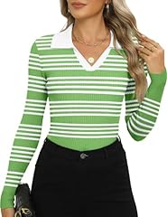 Green White Stripe
