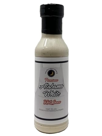 Alabama White BBQ Sauce | Classic Alabama White BBQ Sauce - Creamy & Tangy Flavor for Perfect BBQ! | Crafted in Small Batches
