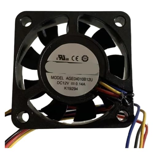Ventilador de refrigeración para servidor de 12 V CC y 40 x 40 x 10 mm de 4 cables 2