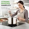 NutriChef 8-Quart Stainless Steel Stock Pot - 18/8 Food Grade Stainless Steel Heavy Duty Induction - Stock Pot, Stew Pot, Simmering Pot with See-Through Lid, Dishwasher Safe - NCSP8 #3