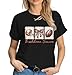 Football Mom Shirt Women-Cute Touchdown Season T-Shirts Game Day Mama Short Sleeve Funny Football Tee Top