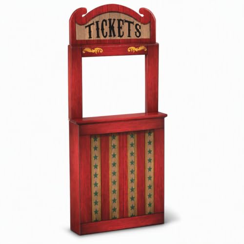 Lifesize Carnival Ticket Booth, 6'4" Tall