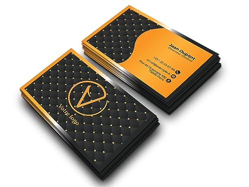 Cartes de visite premium personnalisées 85x55mm avec impression de qualité supérieure