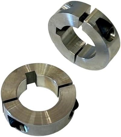 Amazon.com: Axle Collar 1 Inch Bore, split and Keyed.(2 Pack ...