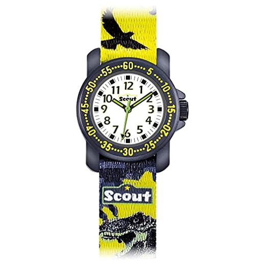 Scout Jungen-Armbanduhr Analog Quarz Textil 280376039