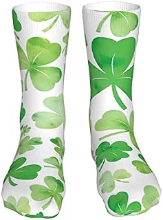 883 Compression Socks St Patricks Day Calf Socks Soft Sports Socks Breathable Crew Socks For Walking Jogging Hiking 40cm