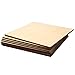Bright Creations 8-Pack Basswood Plywood Thin Sheets for Wood Burning, Laser Cutting, 1/4 x 8 Inches