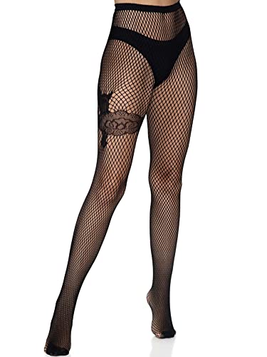 Image of Leg Avenue Women's Dark Alternative Fishnet Tights