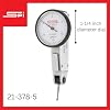 SPI 21-378-5 Horizontal Dial Test Indicator w/Calibration Certificate & Fitted Case: 0-15-0 Reading, 0-0.03 Range