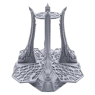 EnderToys Alien Field Generator by Printable Scenery, 3D Printed Tabletop RPG Scenery and Wargame Terrain 28mm Miniatures