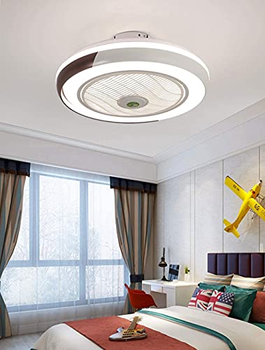 LED-Deckenventilator HYKISS mit Beleuchtung und Fernbedienung