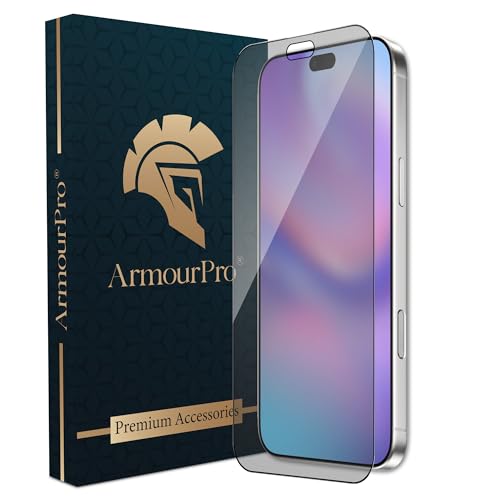 Image of ArmourPro Anti Glare Matte Tempered Glass for iPhone 17 Pro Max - Anti Fingerprint Screen Protector, 9H Scratch Resistant, Smooth Touch, Edge-to-Edge Full Coverage