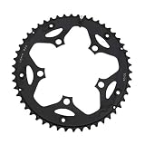 YINETTECH Plateaux de Vélo Route 50T 110BCD 5 Trous de Boulon pour 9 10 Vitesses en Aluminium Cyclisme Accessoires Remplacement