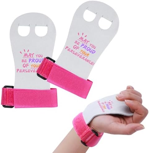 Abeillo Empuñaduras de gimnasia para niñas y jóvenes, guantes de ...