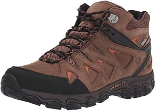 Merrell Men's Pulsate 2 MID LTR Waterproof Hiking Shoe, Dark Earth, 11.5 W