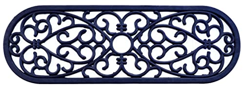 Imports Decor Rubber Stair Mat, Elliptical Curl, 10-Inch by 30-Inch